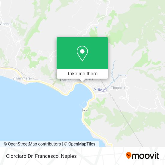Ciorciaro Dr. Francesco map