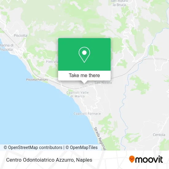 Centro Odontoiatrico Azzurro map