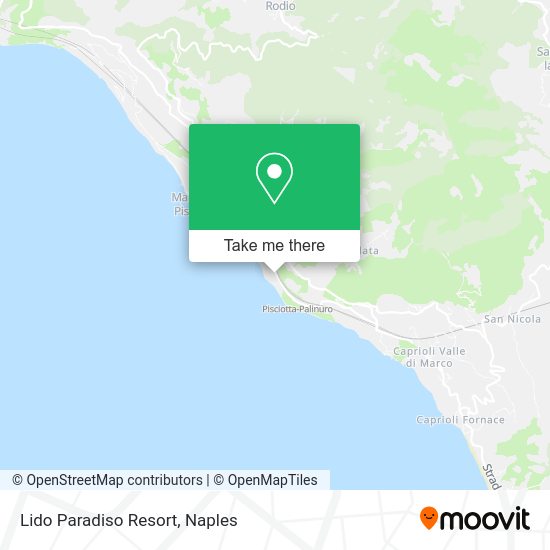 Lido Paradiso Resort map