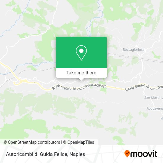 Autoricambi di Guida Felice map