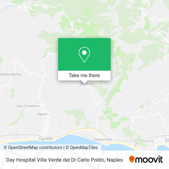 Day Hospital Villa Verde del Dr.Carlo Polito map