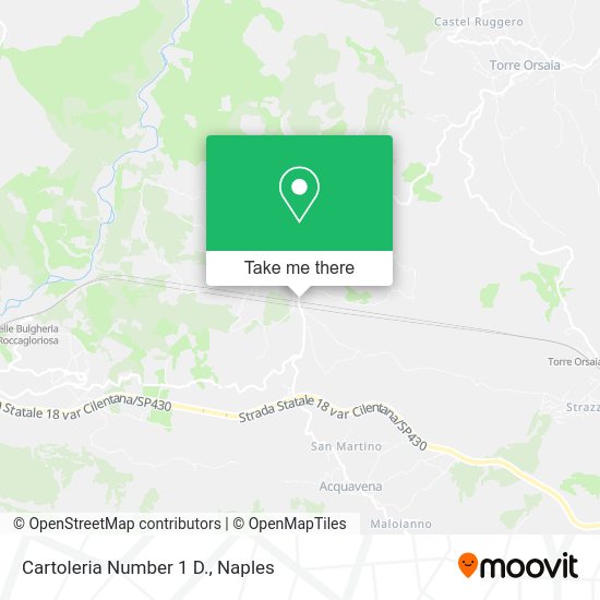 Cartoleria Number 1 D. map