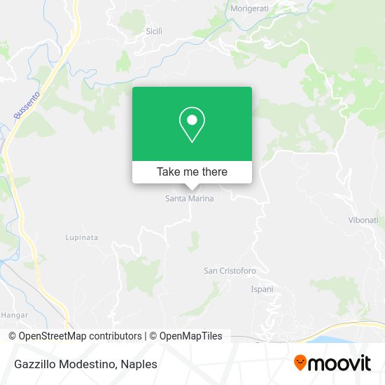 Gazzillo Modestino map