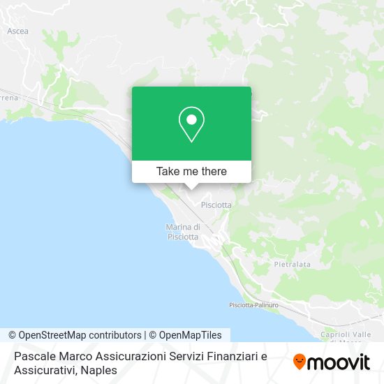 Pascale Marco Assicurazioni Servizi Finanziari e Assicurativi map