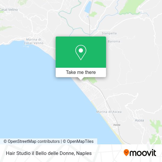 Hair Studio il Bello delle Donne map