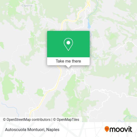 Autoscuola Montuori map