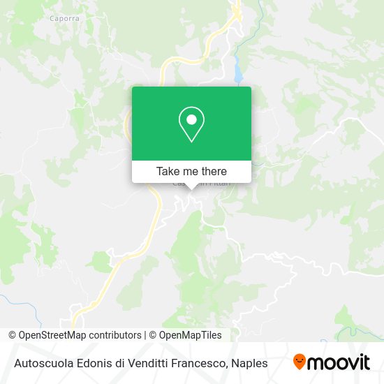 Autoscuola Edonis di Venditti Francesco map