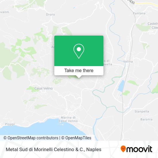 Metal Sud di Morinelli Celestino & C. map