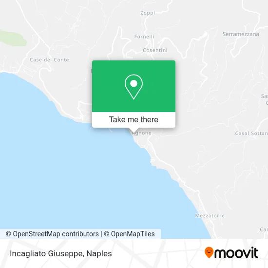 Incagliato Giuseppe map