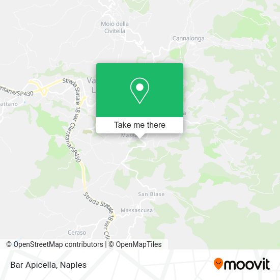 Bar Apicella map