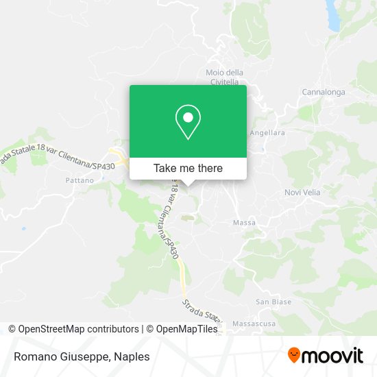Romano Giuseppe map