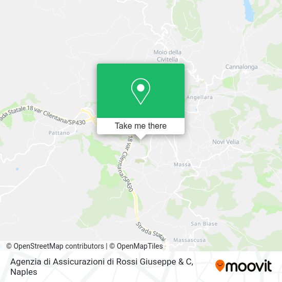 Agenzia di Assicurazioni di Rossi Giuseppe & C map