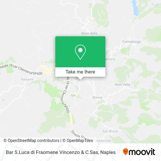 Bar S.Luca di Fraomene Vincenzo & C.Sas map