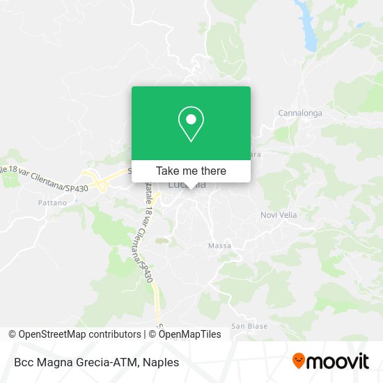 Bcc Magna Grecia-ATM map