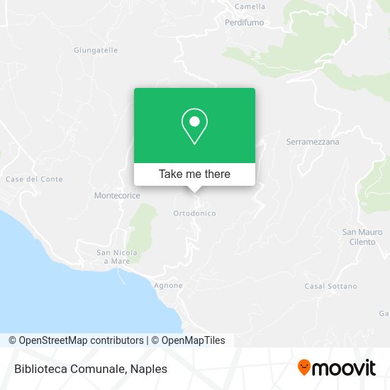 Biblioteca Comunale map