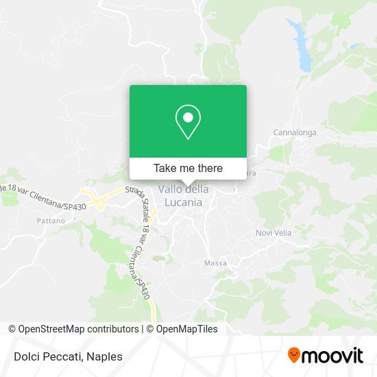 Dolci Peccati map