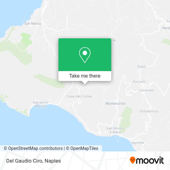 Del Gaudio Ciro map