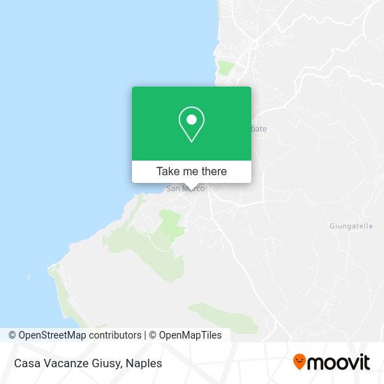Casa Vacanze Giusy map