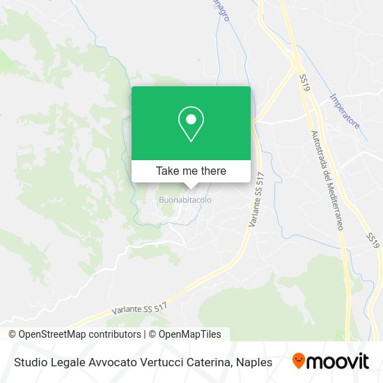 Studio Legale Avvocato Vertucci Caterina map