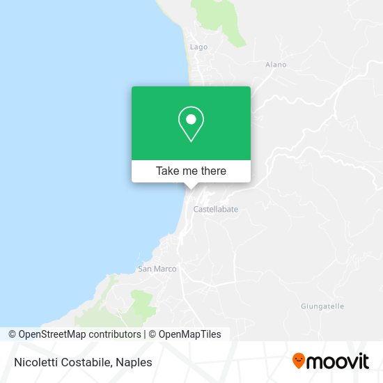 Nicoletti Costabile map