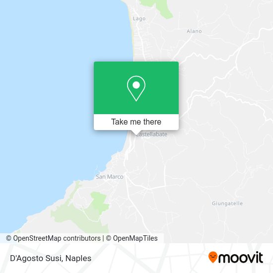 D'Agosto Susi map