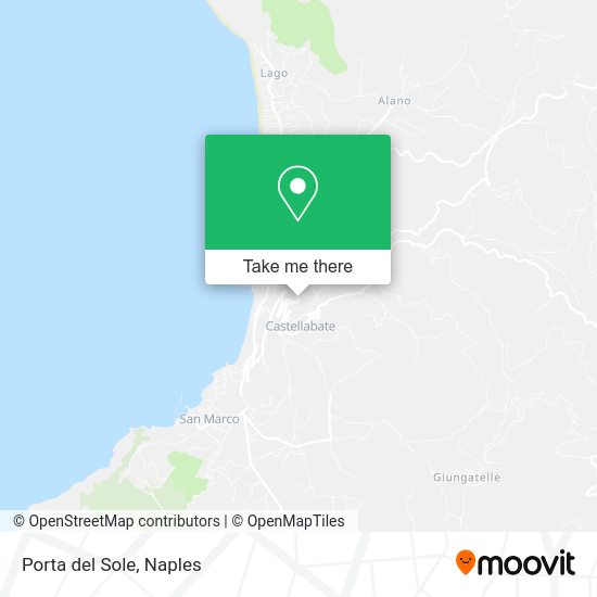 Porta del Sole map