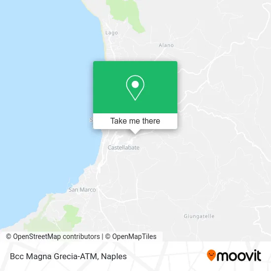 Bcc Magna Grecia-ATM map