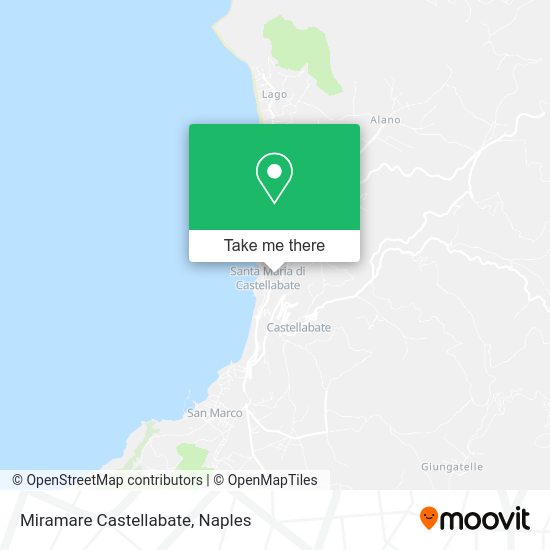 Miramare Castellabate map