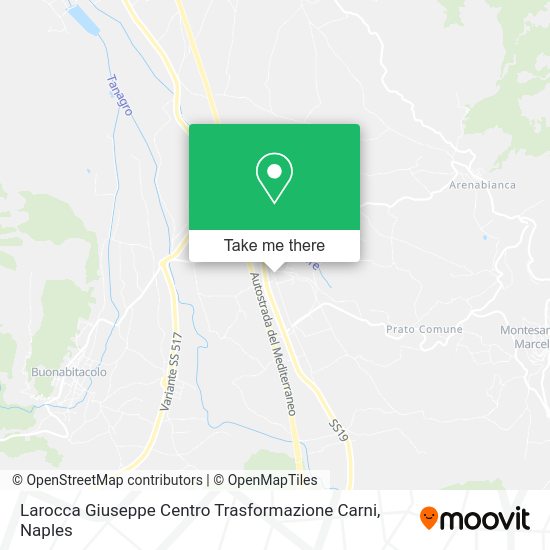 Larocca Giuseppe Centro Trasformazione Carni map