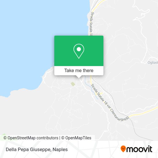 Della Pepa Giuseppe map