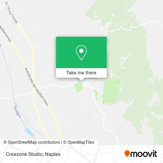 Creazone Studio map