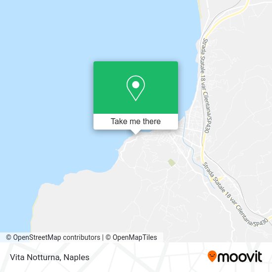 Vita Notturna map