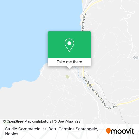 Studio Commercialisti Dott. Carmine Santangelo map