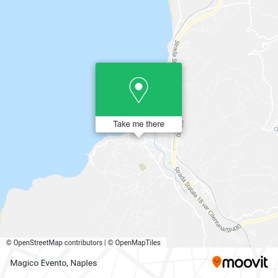 Magico Evento map