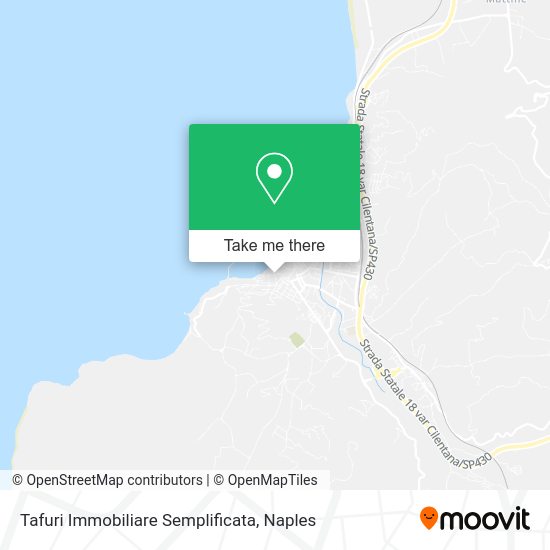 Tafuri Immobiliare Semplificata map