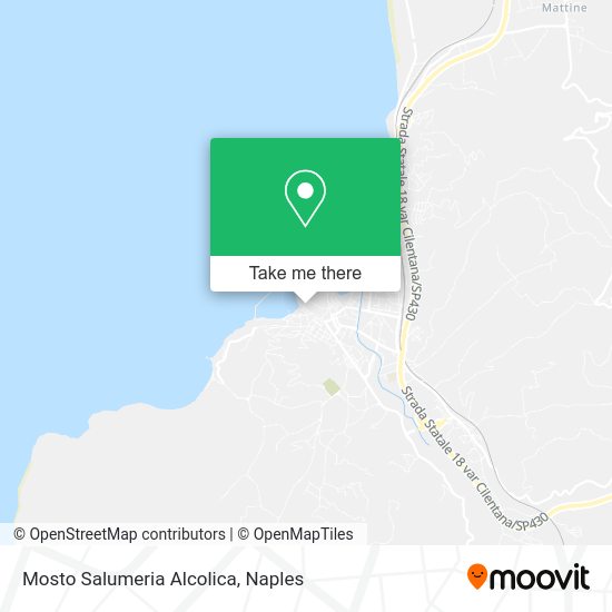 Mosto Salumeria Alcolica map