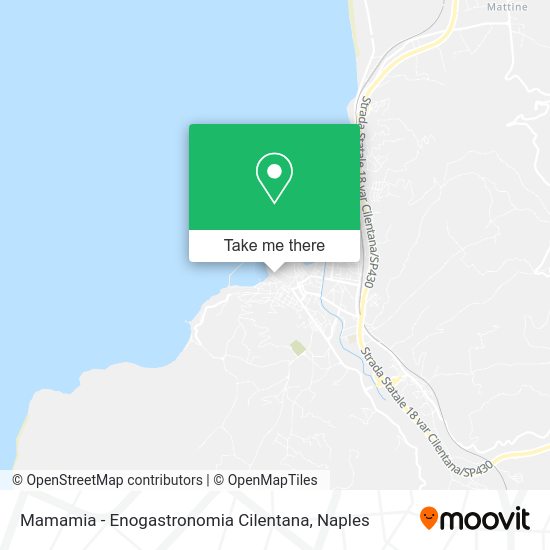 Mamamia - Enogastronomia Cilentana map