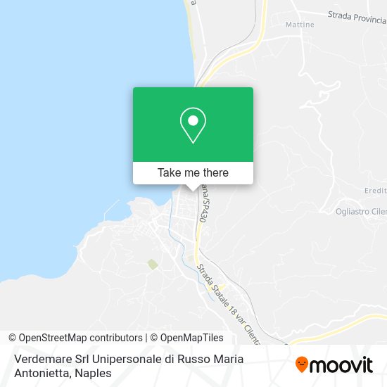 Verdemare Srl Unipersonale di Russo Maria Antonietta map