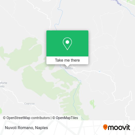 Nuvoli Romano map