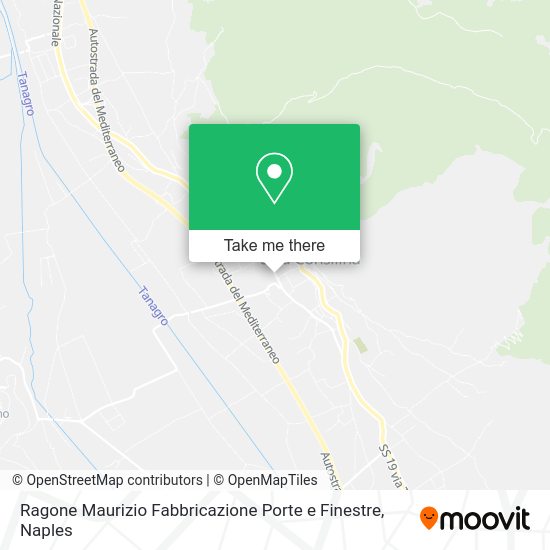 Ragone Maurizio Fabbricazione Porte e Finestre map