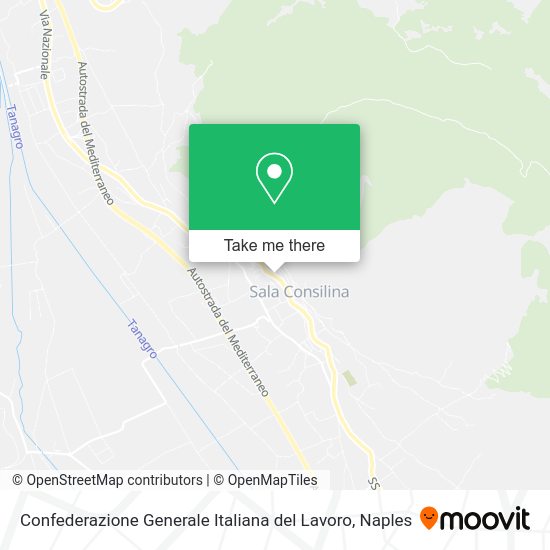 Confederazione Generale Italiana del Lavoro map