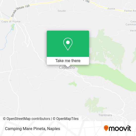 Camping Mare Pineta map
