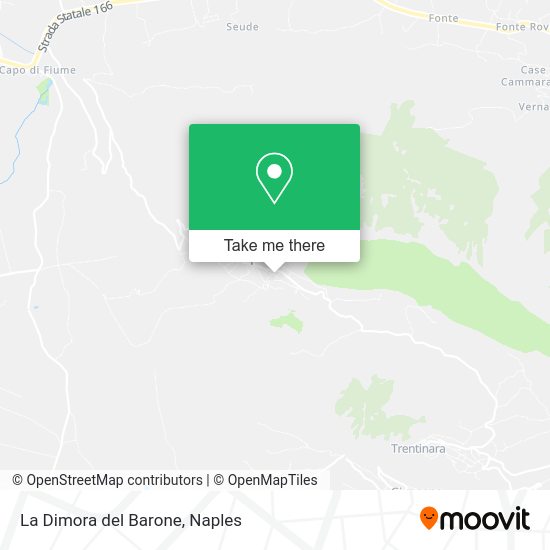 La Dimora del Barone map