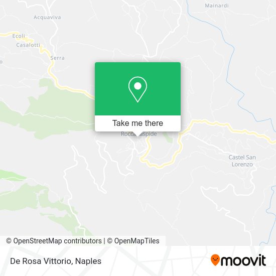 De Rosa Vittorio map
