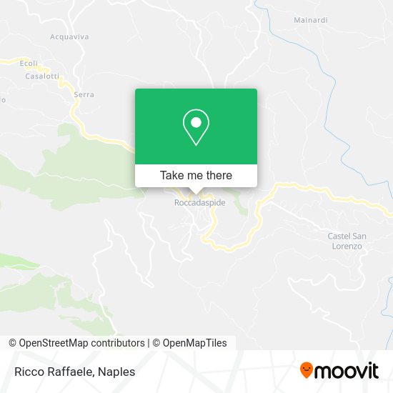 Ricco Raffaele map
