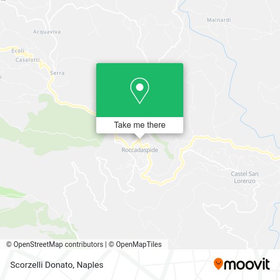 Scorzelli Donato map