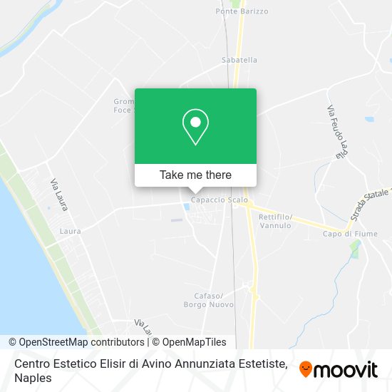 Centro Estetico Elisir di Avino Annunziata Estetiste map