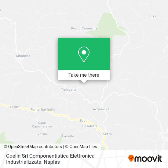 Coelin Srl Componentistica Elettronica Industrializzata map