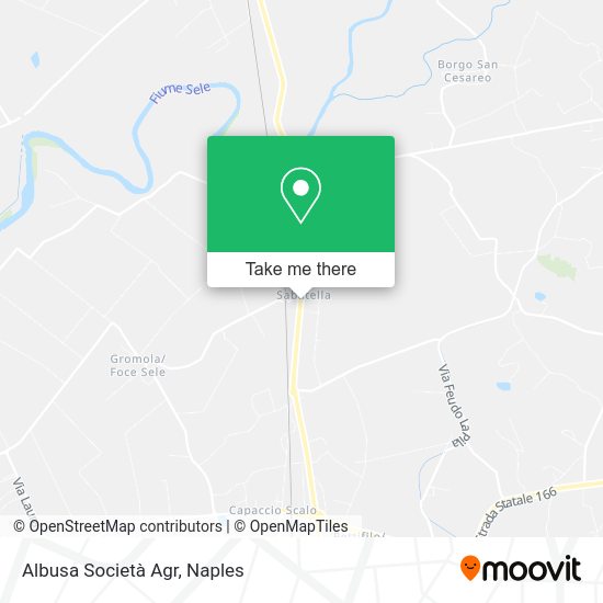 Albusa Società Agr map