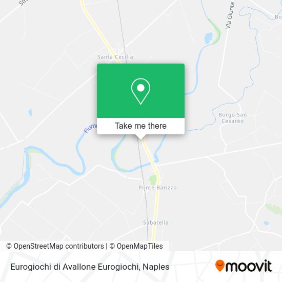 Eurogiochi di Avallone Eurogiochi map